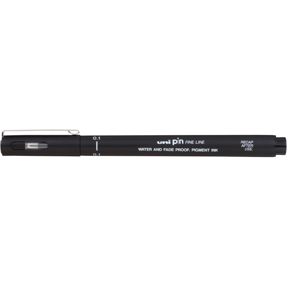 Uni Pin 200 Fineliner Drawing Pen 0.1mm Black