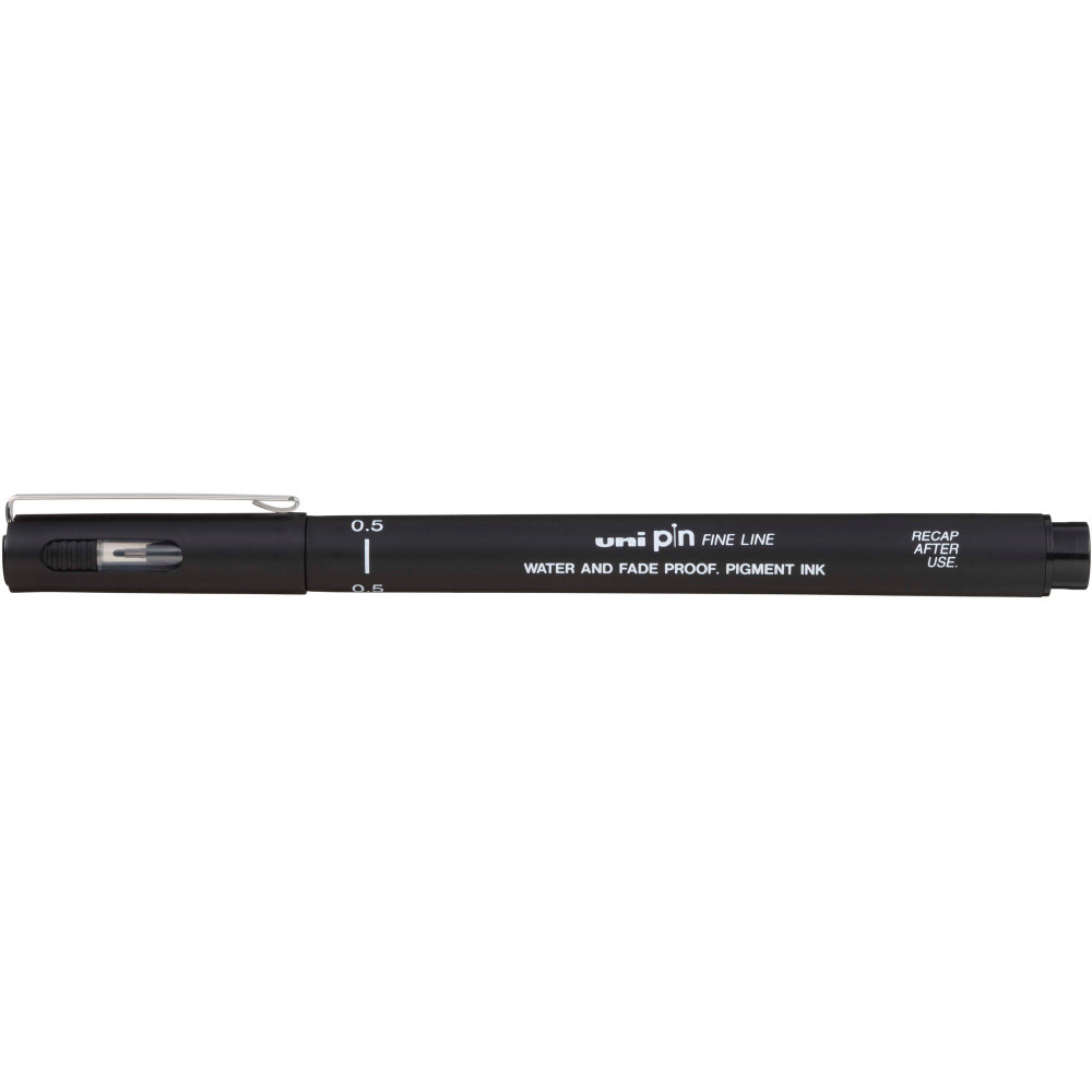 Uni Pin 200 Fineliner Drawing Pen 0.5mm Black