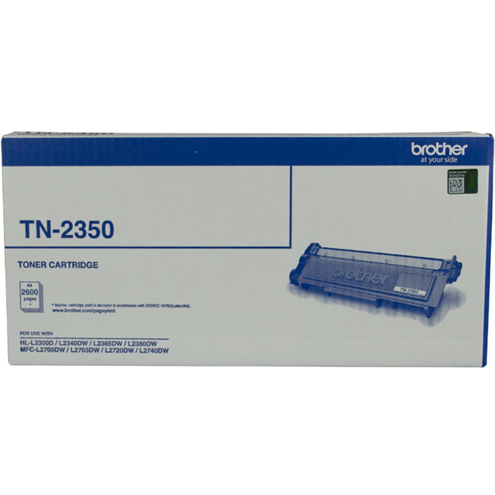 Brother TN-2350 Toner Cartridge High Yield Black