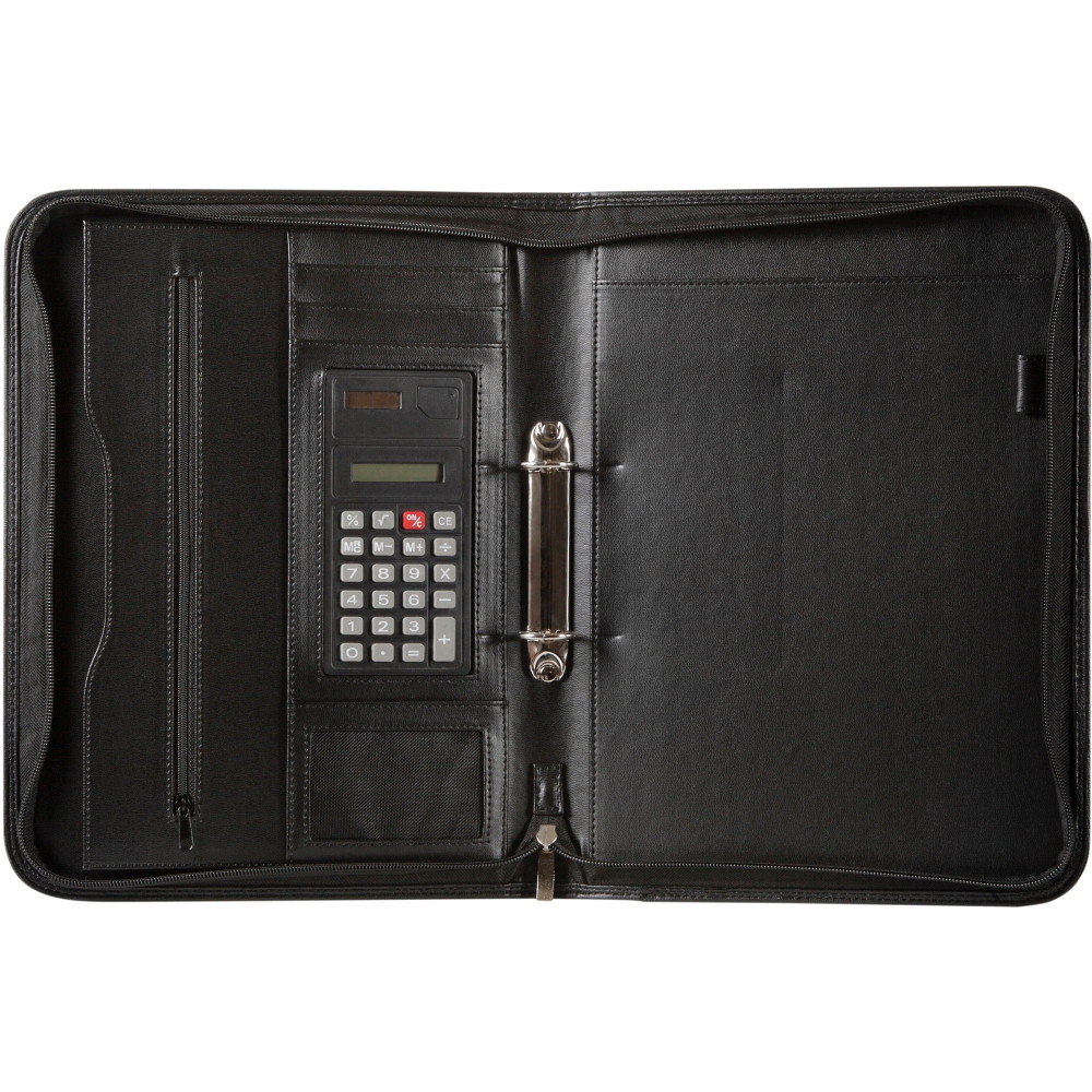 Spirax Zippered Compendium A4 2 Ring Black