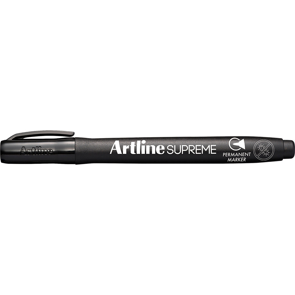 Artline Supreme Permanent Marker Bullet 1mm Black