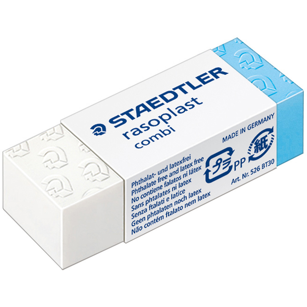 Staedtler Rasoplast Eraser 43x19x13mm Medium   Combi Ink & Pencil