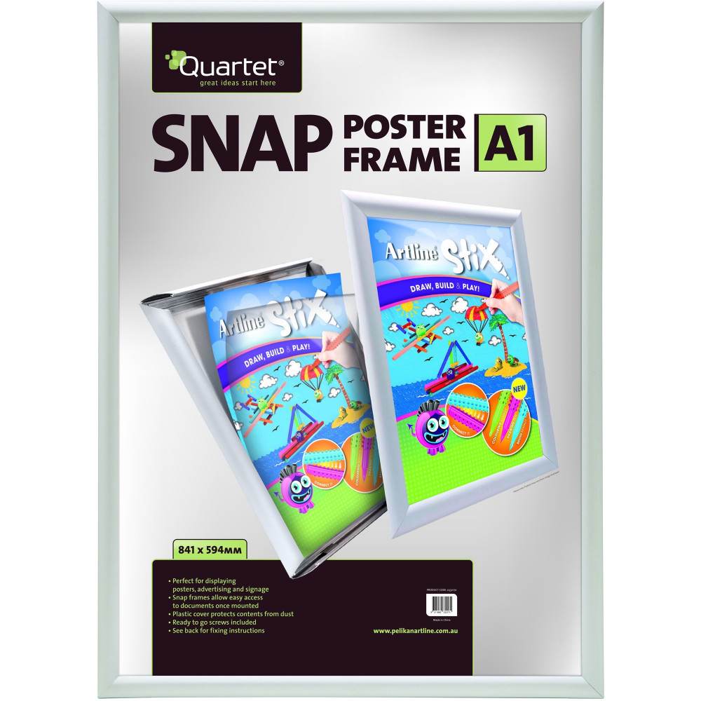 Quartet Instant Poster Frames A1 25mm Aluminium