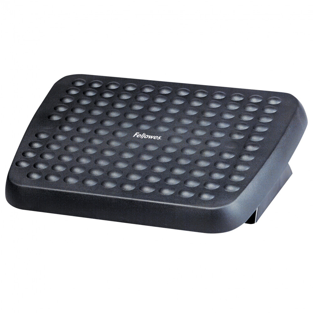 Fellowes Footrest Adjustable Plastic Black