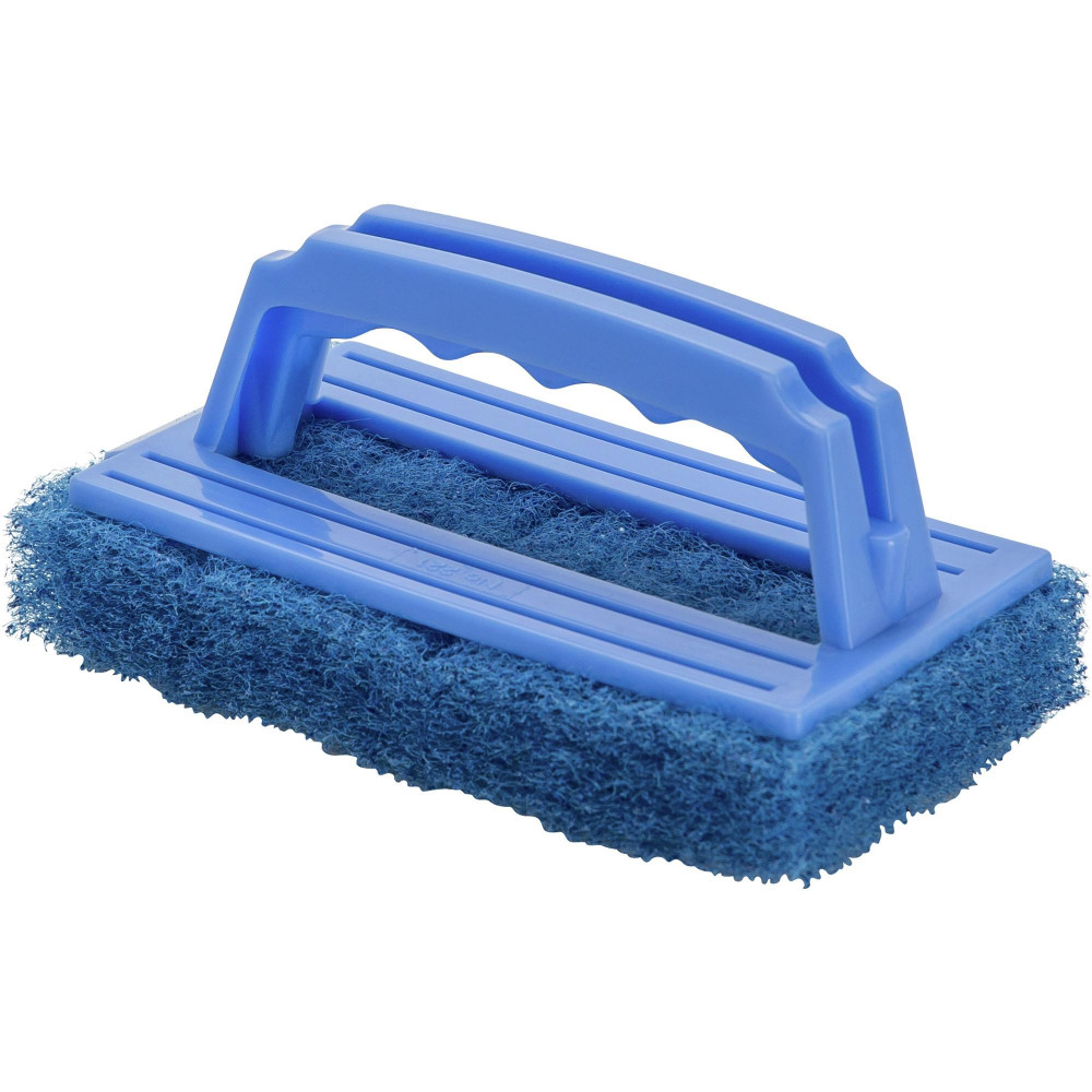 Cleanlink Heavy Duty Scourer with Handle Blue