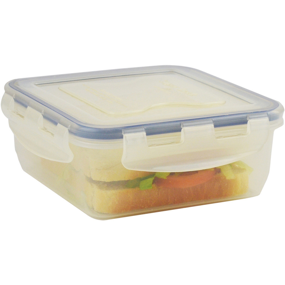 Italplast Air Lock Food Container 800ml Clear