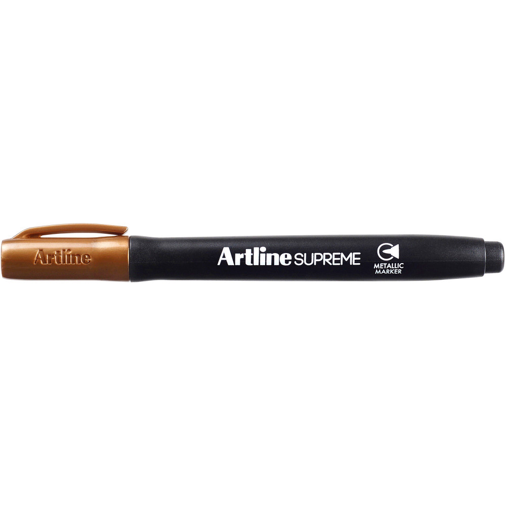 Artline Supreme Metallic Markers Bullet 1mm Bronze Pack Of 12