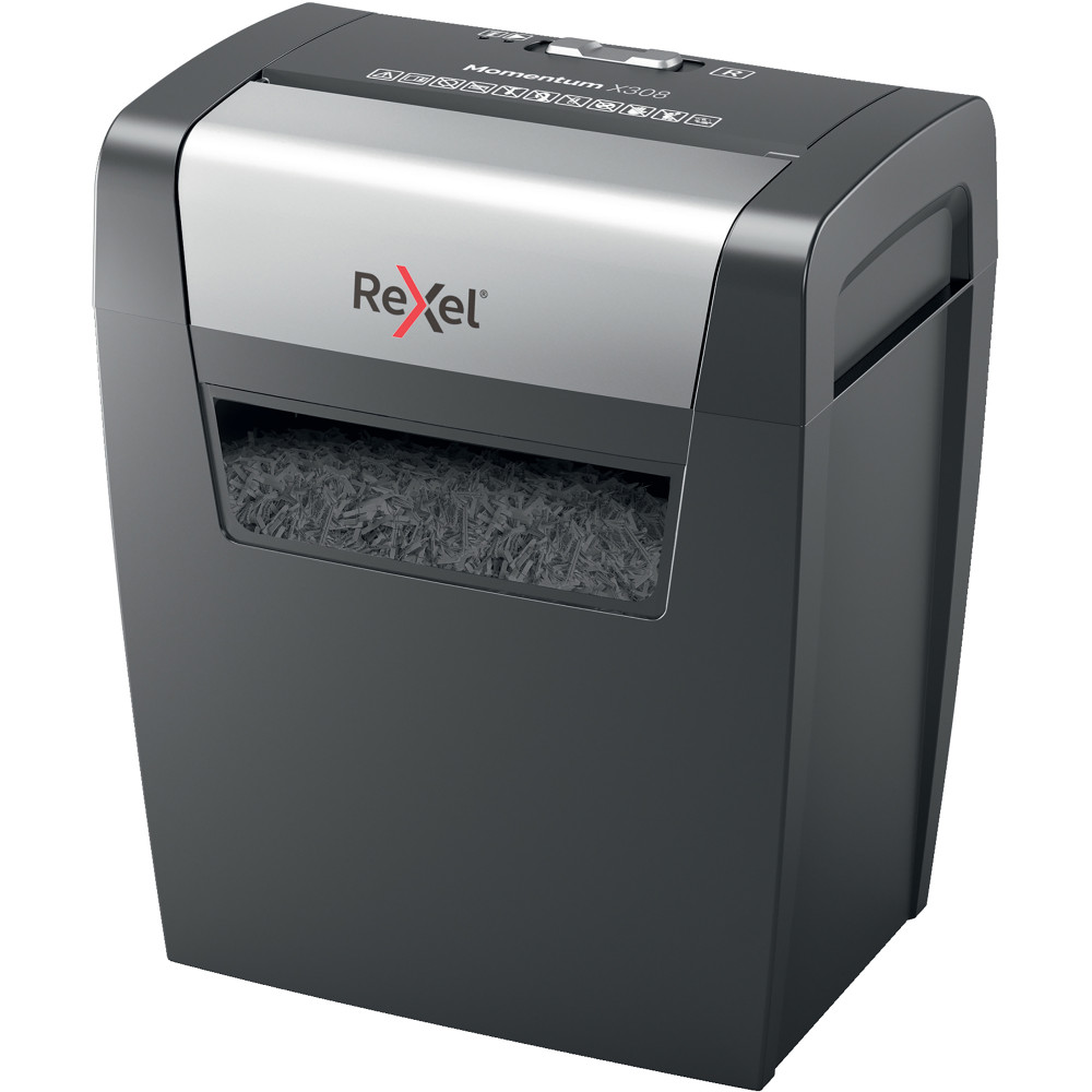 Rexel Momentum X308 Cross-Cut Shredder