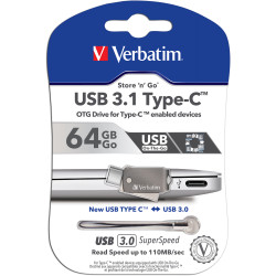 Verbatim On The Go USB-C Drive 3.1 32GB