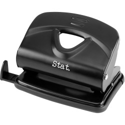 Stat Hole Punch 2 Hole 20 Sheet Capacity Medium Black