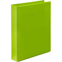 Marbig Clearview Insert Binder A4 2D Ring 25mm Lime