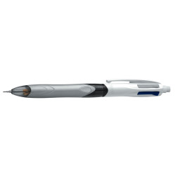 Bic 4 Colour Multi-Function Ballpoint Pen Retractable 3 Pens & 1 Pencil Box of 12
