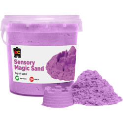EC Sensory Magic Sand 1kg Tub Purple