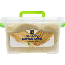 EC Sensory Cotton Sand 5KG Tub Natural