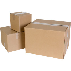 Cumberland Shipping Box 368mm x 305mm x 254mm Brown