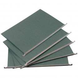 Marbig Enviro Suspension Files Foolscap Nylon Runners With Tabs & Inserts Box Of 50