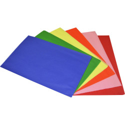 Rainbow Tissue Paper Foolscap 17gsm Acid Free Assorted Pack of 120