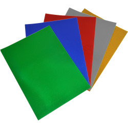 Rainbow Foil Board 510x640mm Assorted Pack of 20