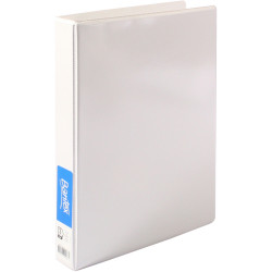 Bantex Insert Binder Standard A4 3D Ring 25mm White