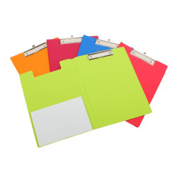 Bantex Fruits Clipfolder PVC A4 Assorted Pack of 10