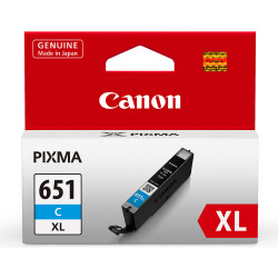 Canon CLI651XL Ink Cartridge High Yield Cyan