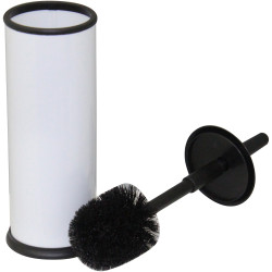 Compass Powder Coated Toilet Brush White