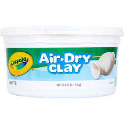 Crayola Air Dry Clay 1.13kg White