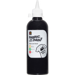 EC Fabric And Craft Paint 500ml Black