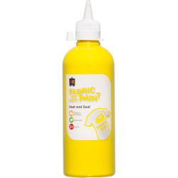 EC Fabric And Craft Paint 500ml Yellow