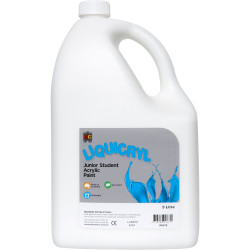 EC Liquicryl Paint 5 Litres Brilliant White