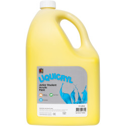 EC Liquicryl Paint 5 Litres Brilliant Yellow