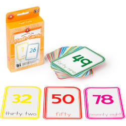 Learning Can Be Fun Flashcards Number Cards 0-100 Pack of 65