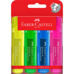 Faber-Castell Textliner Highlighter Ice Assorted Pack Of 4