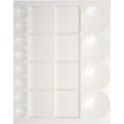 Jasart Plastic Palette Rectangular