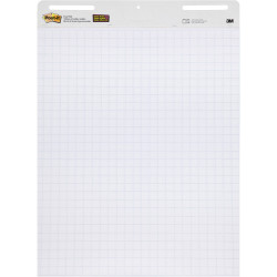 Post-It 560 Easel Pad 635mm x 775mm White Blue Grid Pack of 2