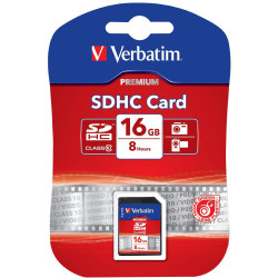 Verbatim 16GB SDHC Memory Card Class 10