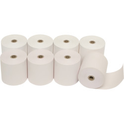 Marbig Register Rolls 76mm x 76mm x 11.5mm 1 Ply Lint Free Pack of 4