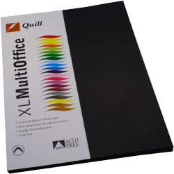 Quill Colour Copy Paper A4 80gsm Black Pack of 100