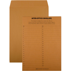 Cumberland Interoffice Envelope C4 Gold Box Of 250