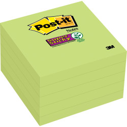 Post-It 654-5SSLE Super Sticky Notes 76x76mm Limeade (Lime) Pack of 5
