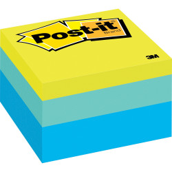 Post-It 2056-RC Notes Cube 76x76mm Blue Wave 470 Sheets