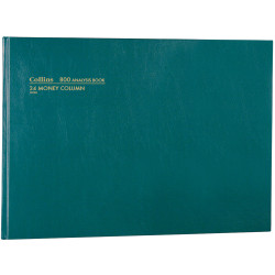 Collins Analysis 800 Series A3 24 Money Column Green