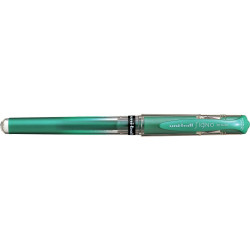 Uni-Ball UM153 Impact Signo Gel Rollerball Pen Metallic Broad 1mm Green Pack of 12