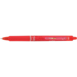 Pilot Frixion Clicker Erasable Rollerball Retractable Pen Fine 0.7mm Red