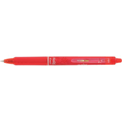 Pilot Frixion Clicker Erasable Rollerball Retractable Pen Fine 0.7mm Red