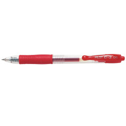 Pilot G2 Gel Ink Pen Retractable Extra Fine 0.5mm Red