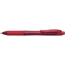 Pentel BL110 Energel X Gel Pen Retractable Medium 1mm Red