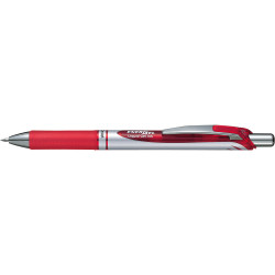 Pentel Bl77 Energel DLX Gel Pen Retractable Fine 0.7mm Red