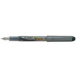 Pilot V Pen SVP-4M Fountain Pen Disposable  1.0mm Medium Black