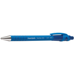 Papermate Flexgrip Ultra Ballpoint Pen Retractable Fine 0.8mm Blue